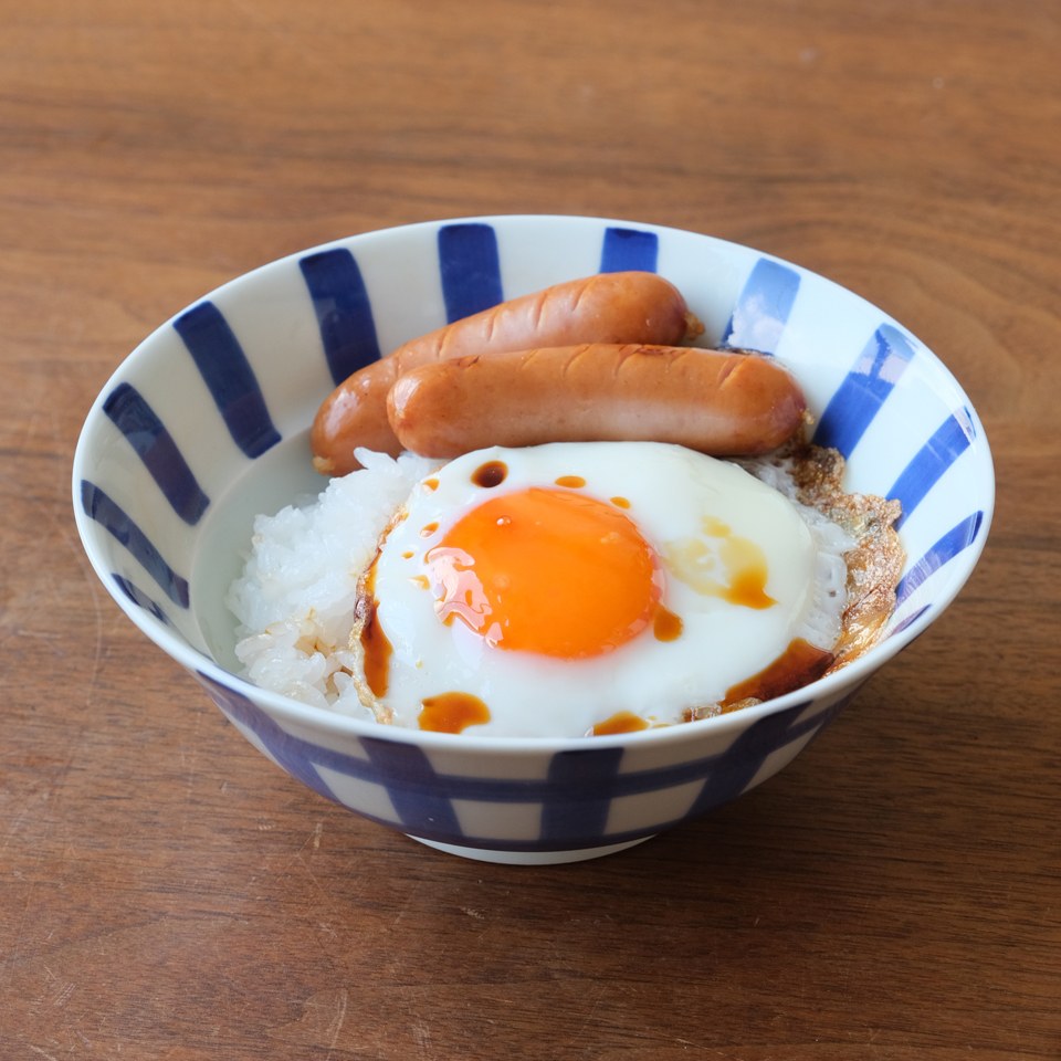 格子 青