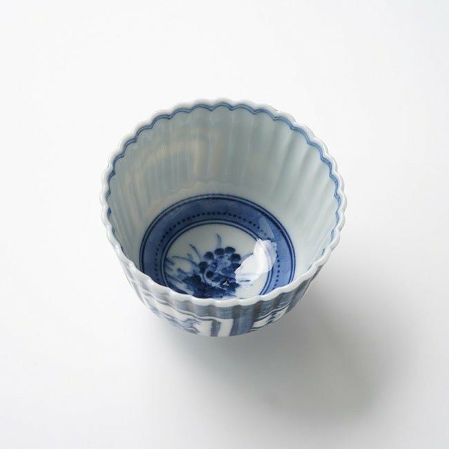 山本長左（やまもとちょうざ） 【山本長左】ぐい呑 芙蓉手〈1個〉 |皿
