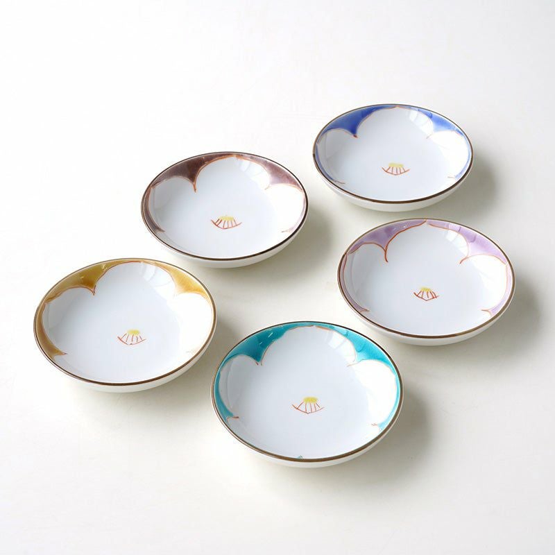 希少！　椿窯　河童 曼陀羅　大皿　共箱 SALE 【九谷焼SALE】色椿 小皿〈5枚〉 |皿や鉢など和食器の通販は京都
