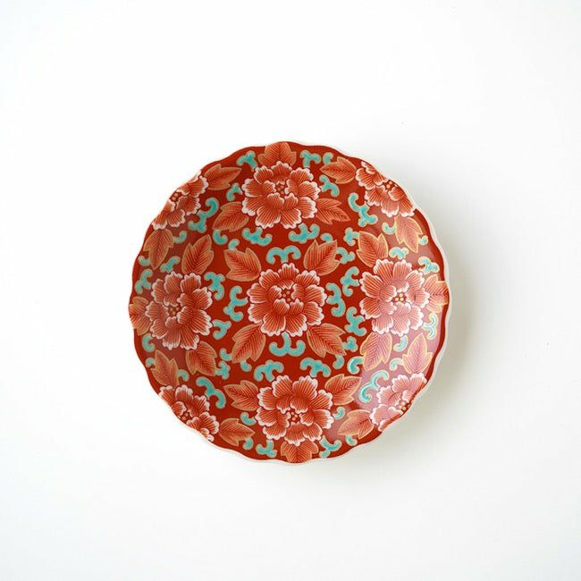 SALE 【九谷焼SALE】時代絵 3号菊小皿〈5枚〉 |皿や鉢など和食器の通販