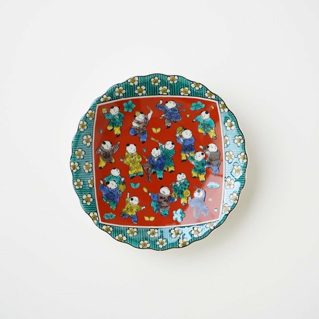 SALE 【九谷焼SALE】時代絵 3号菊小皿〈5枚〉 |皿や鉢など和食器の通販