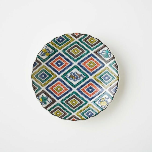 SALE 【九谷焼SALE】時代絵 3号菊小皿〈5枚〉 |皿や鉢など和食器の通販