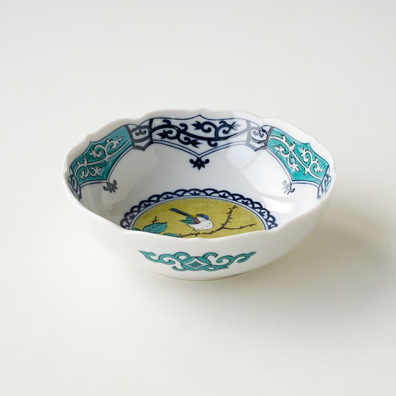 SALE 【九谷焼SALE】吉田屋唐草 4.7号小鉢〈5個〉 |皿や鉢など和食器の