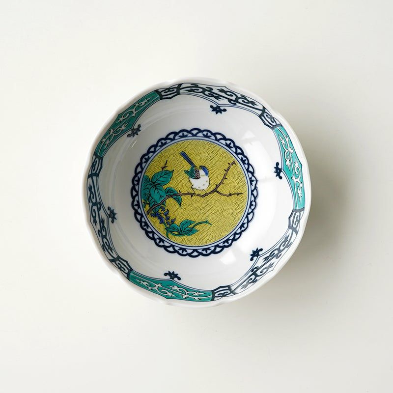 SALE 【九谷焼SALE】吉田屋唐草 4.7号小鉢〈5個〉 |皿や鉢など和食器の