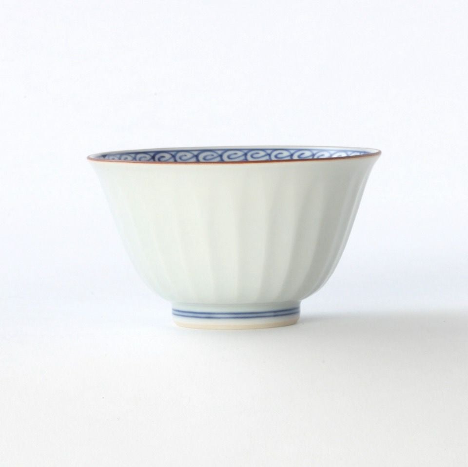 シリーズ以外・その他 単品 白磁面取 お茶呑茶碗〈1個〉 京焼・清水焼