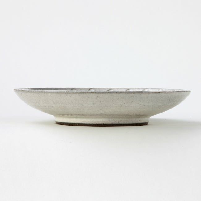 粉引彫文（こひきほりもん） 単品 粉引彫文 中皿〈1枚〉 美濃焼 |皿や