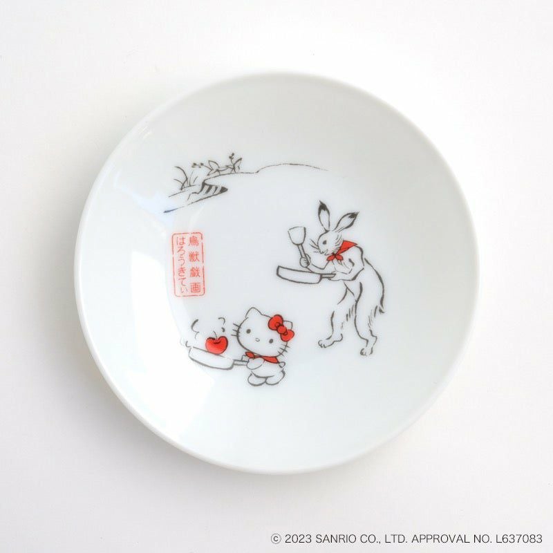 ハローキティ 鳥獣戯画 ハローキティ 鳥獣戯画 手塩皿セット〈5枚