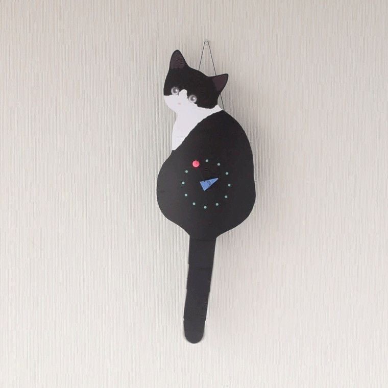 猫のしっぽをふる時計（猫時計） 藤井啓太郎 藤井 啓太郎 猫時計 子猫