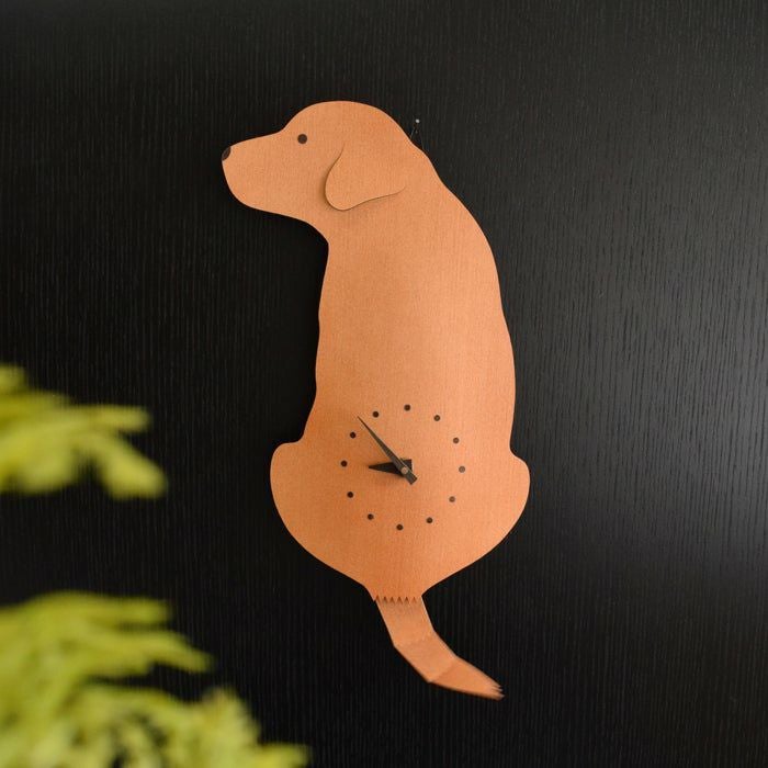 犬のしっぽをふる時計（犬時計） 藤井啓太郎 藤井 啓太郎 犬時計