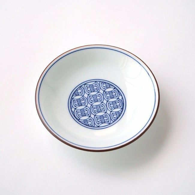 染付宝づくし（そめつけたからづくし） 単品 染付宝づくし 小皿（分銅