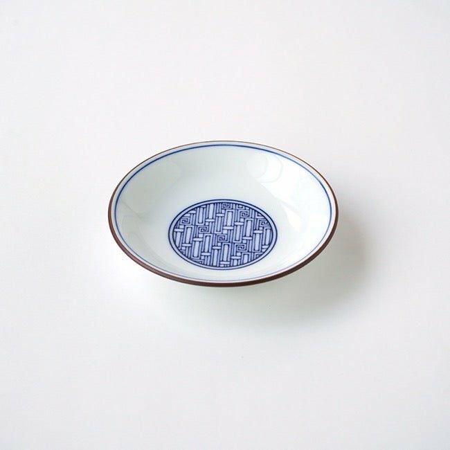 染付宝づくし（そめつけたからづくし） 単品 染付宝づくし 小皿（宝鍵