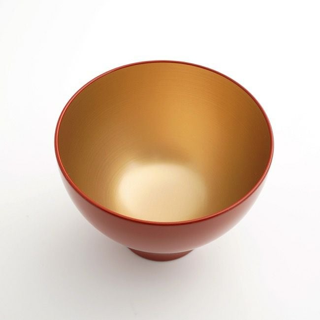 和モダン漆器 【越前塗】洗朱金刷毛目光琳デザート椀〈1個〉 |皿や鉢