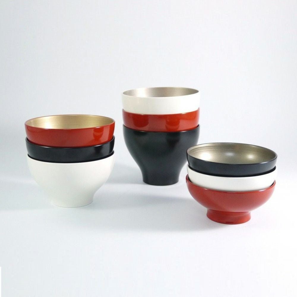 和モダン漆器 【越前塗】カップL スノーシルバー〈1個〉 |皿や鉢など和