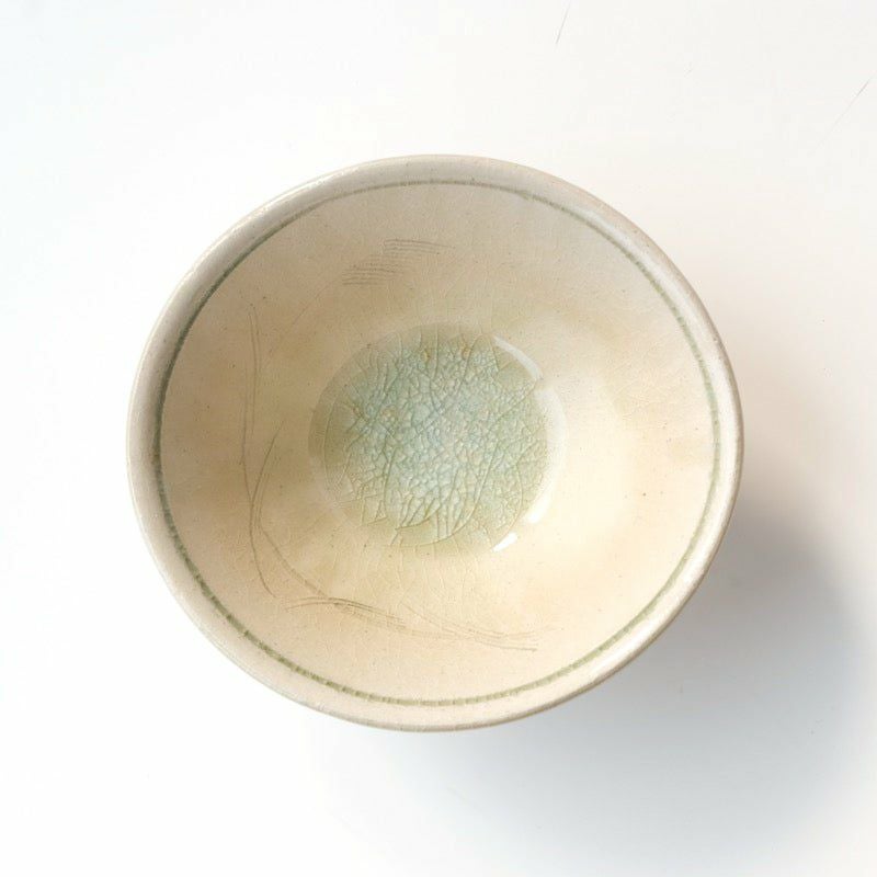 灰釉草文（はいゆうそうもん） 灰釉草文 組鉢〈2個〉 美濃焼 |皿や鉢