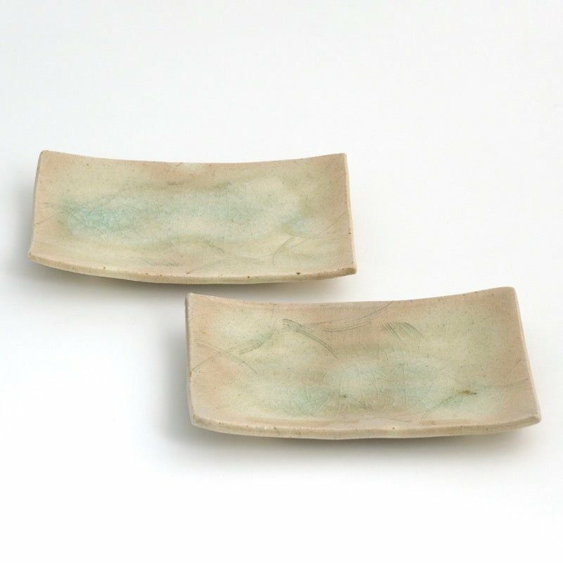 2044 薩摩焼　灰皿 波佐見焼 一龍陶苑 平皿11cm しのぎ Hasami-yaki Plate 11cm #005 | 和