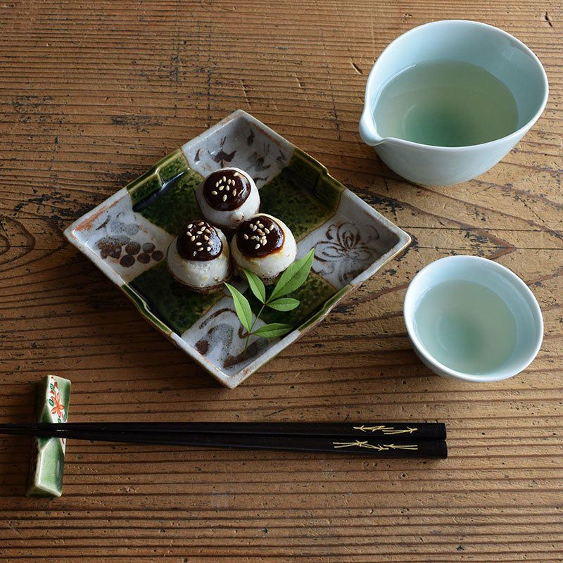 シリーズ以外・その他 青白磁 片口酒器〈注器1個・ぐい呑2個〉 波佐見