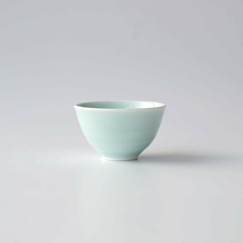シリーズ以外・その他 単品 青白磁 ぐい呑〈1個〉 波佐見焼 |皿や鉢