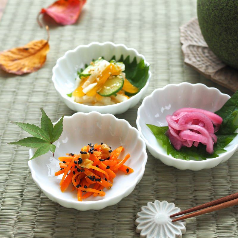 白菊（しらぎく） 白菊 珍味入〈5個〉 美濃焼 |皿や鉢など和食器の通販