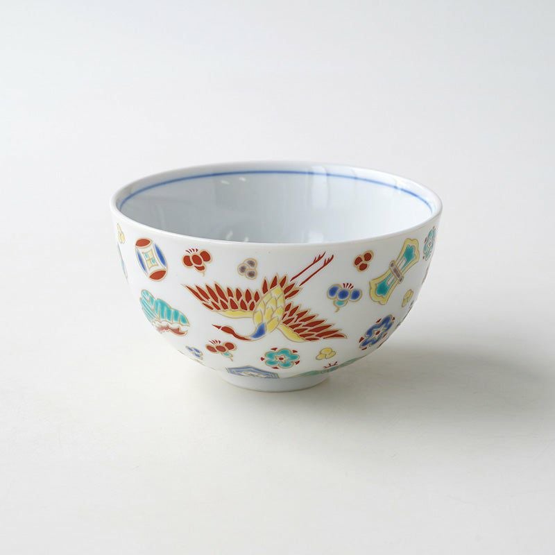 SALE 【九谷焼SALE】宝づくし 飯茶碗〈1個〉 |皿や鉢など和食器の通販