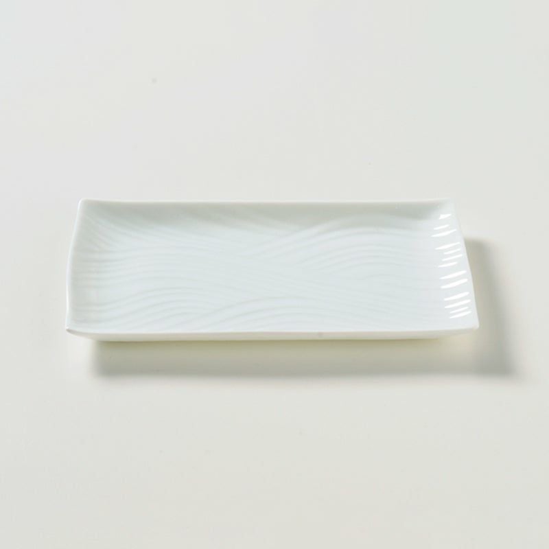 白磁さらさ（はくじさらさ） 単品 白磁さらさ 銘々皿〈1枚〉 美濃焼