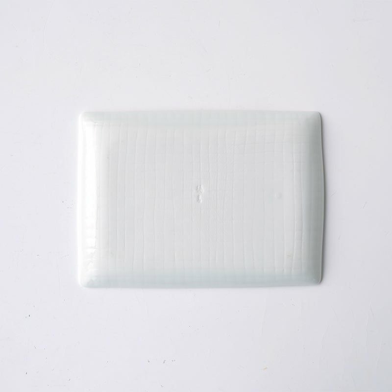 白磁さらさ（はくじさらさ） 単品 白磁さらさ 銘々皿〈1枚〉 美濃焼