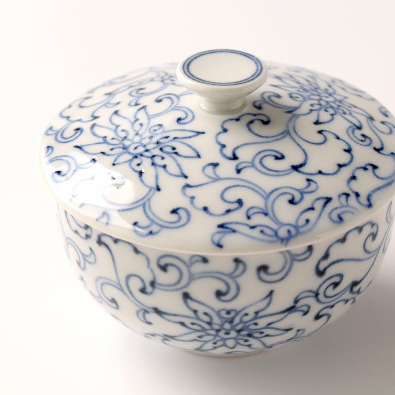 京唐草（きょうからくさ） 単品 京唐草 お茶呑茶碗〈1客〉 瀬戸焼 |皿