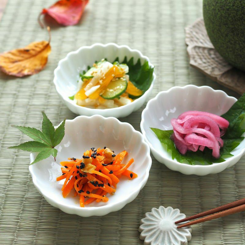 白菊（しらぎく） 単品 白菊 珍味入〈1個〉 美濃焼 |皿や鉢など和食器