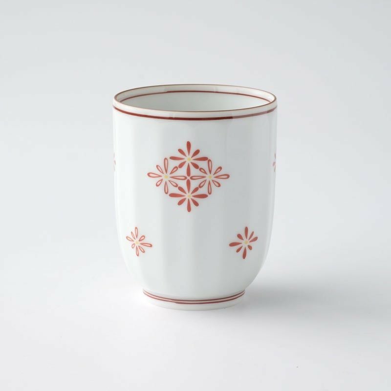 【新品未使用】たち吉　みやこ 夫婦揃〈茶碗2個・湯呑2個〉 京焼・清水焼 シリーズ以外・その他 菊菱 夫婦揃〈茶碗2個・湯呑2個〉 美濃焼 |皿や