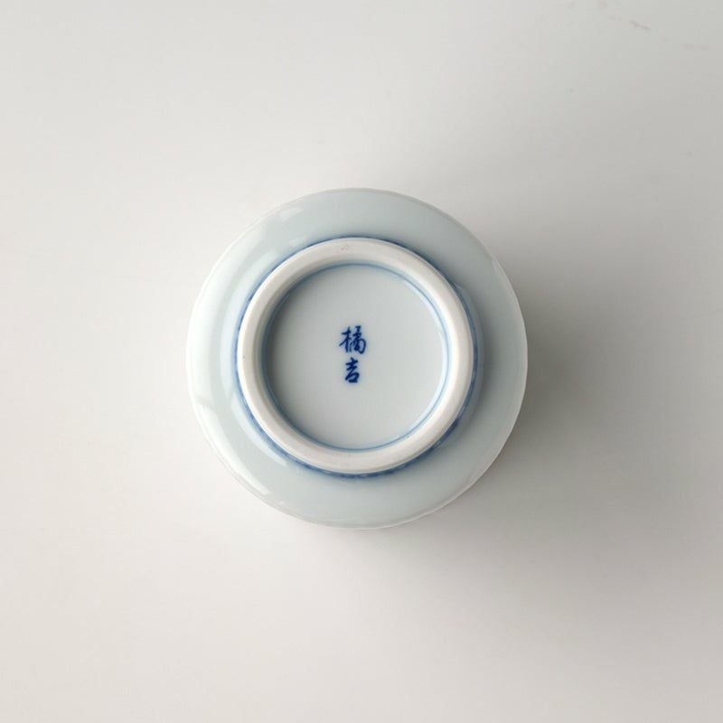 青華瓔珞文（せいかようらくもん） 単品 青華瓔珞文 湯呑（大）〈1個