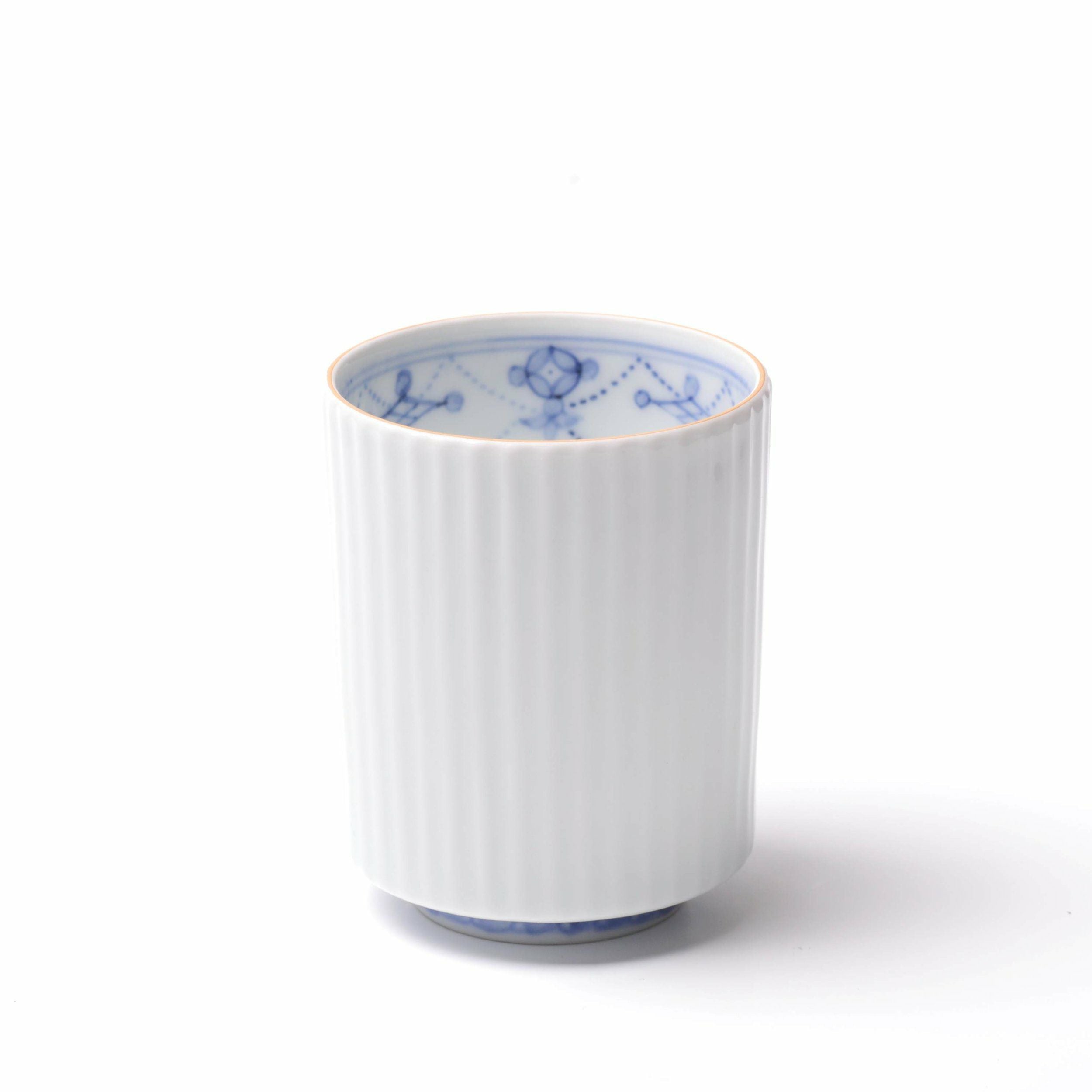 青華瓔珞文（せいかようらくもん） 単品 青華瓔珞文 湯呑（小）〈1個