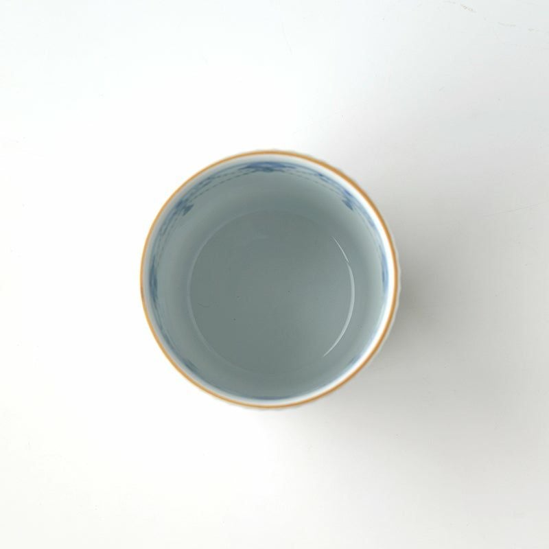 青華瓔珞文（せいかようらくもん） 単品 青華瓔珞文 湯呑（小）〈1個