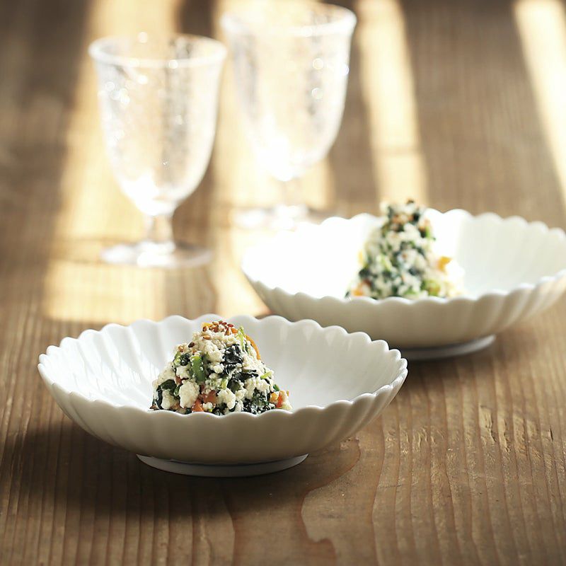白菊（しらぎく） 白菊 銘々皿〈5枚〉 美濃焼 |皿や鉢など和食器の通販