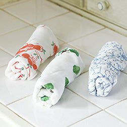 シリーズ以外・その他 赤絵花鳥 おふきん〈1枚〉 |皿や鉢など和食器の