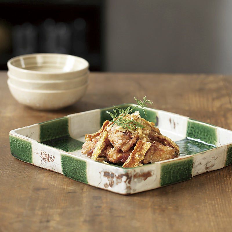 市松（いちまつ） 市松 大皿〈1枚〉 瀬戸焼 |皿や鉢など和食器の通販は