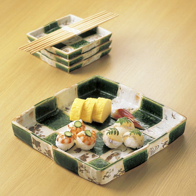 市松（いちまつ） 市松 大皿〈1枚〉 瀬戸焼 |皿や鉢など和食器の通販は