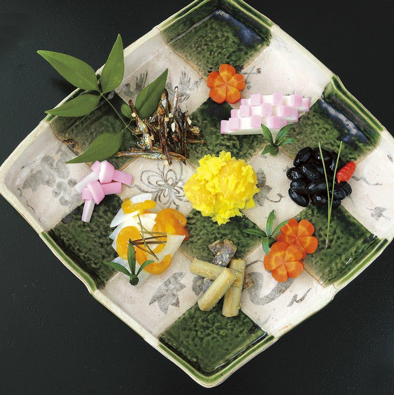 市松（いちまつ） 市松 大皿〈1枚〉 瀬戸焼 |皿や鉢など和食器の通販は