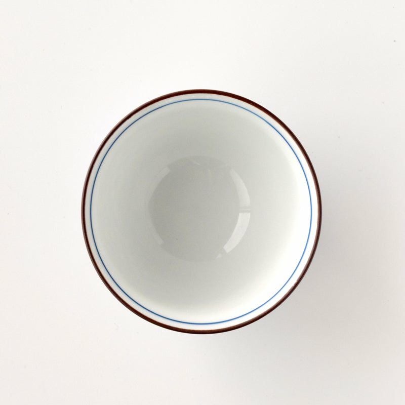 シリーズ以外・その他 染付七宝文 お茶呑茶碗（桐箱入）〈5個〉 波佐見