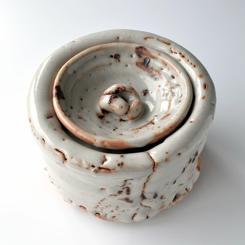 名工品 【名工品】 江川カツ子 志野水指 〈1個〉 |皿や鉢など和食器の