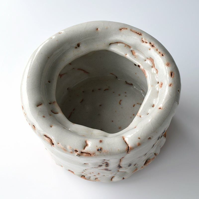 名工品 【名工品】 江川カツ子 志野水指 〈1個〉 |皿や鉢など和食器の
