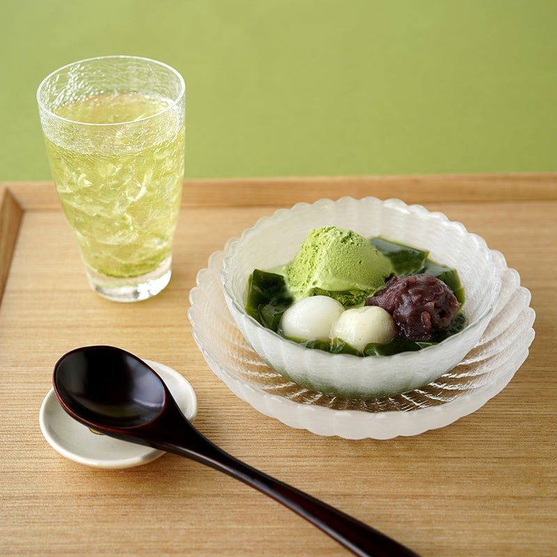 菊の香（きくのか）_ガラス 菊の香 銘々皿〈5枚〉 |皿や鉢など和食器の