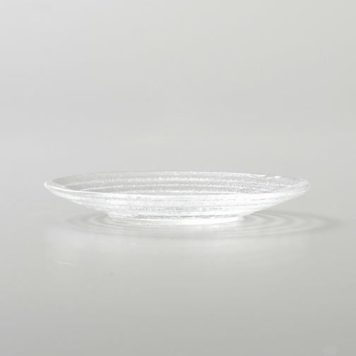 水音（みずおと）_ガラス 水音 菓子皿〈5枚〉 |皿や鉢など和食器の通販