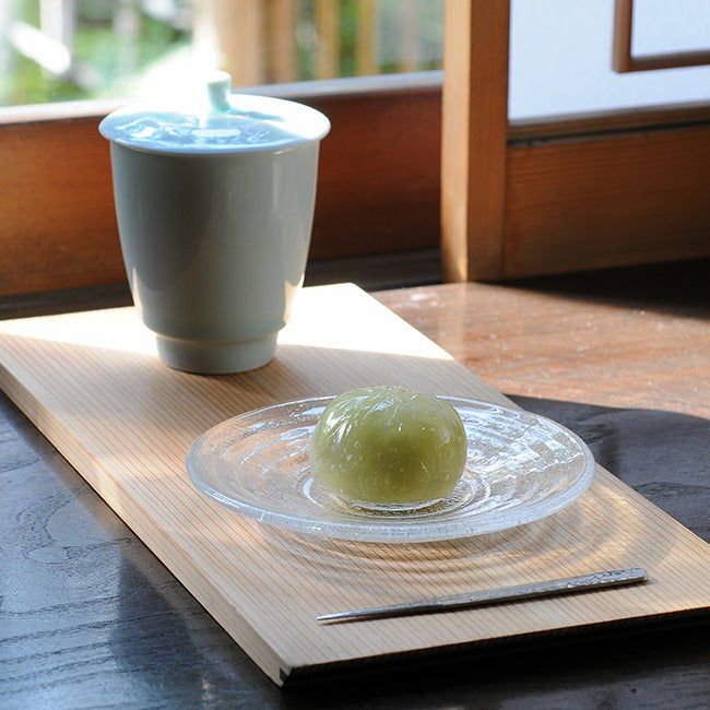 水音（みずおと）_ガラス 水音 菓子皿〈5枚〉 |皿や鉢など和食器の通販