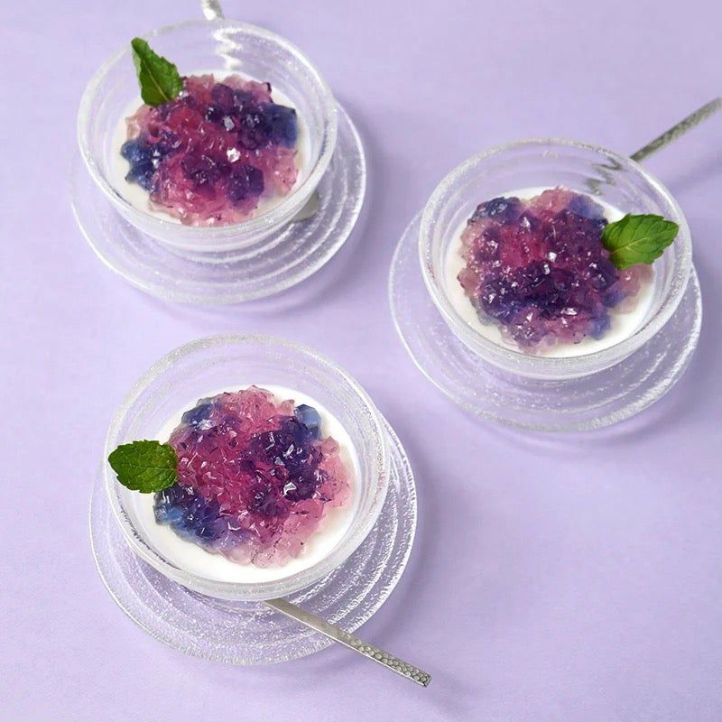 水音（みずおと）_ガラス 水音 菓子皿〈5枚〉 |皿や鉢など和食器の通販