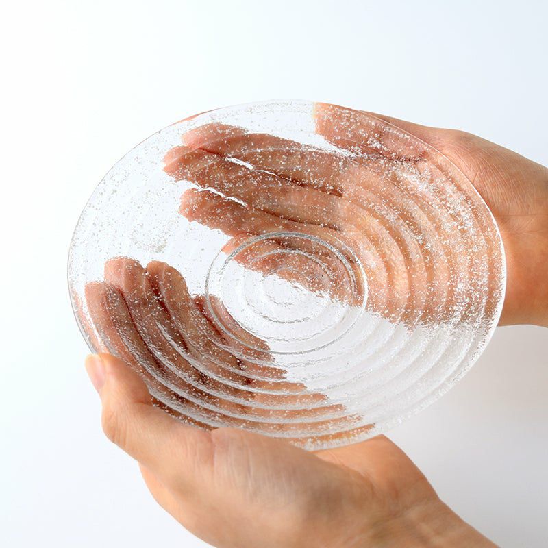 水音（みずおと）_ガラス 水音 銘々皿〈5枚〉 |皿や鉢など和食器の通販