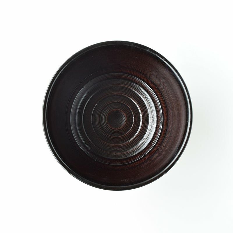 未使用★瀬戸晋 多用椀 大椀 木鉢 漆器 天然木 くり貫き ノミ跡 汁椀 シリーズ以外・その他 根来あけぼの 組椀〈2個〉 山中塗 |皿や鉢など和