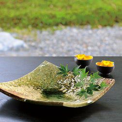 食器 伊勢崎競 備前焼 葉皿 大皿 箱有 陶歴有 【キモノオフ野々市若松店】 食器 伊勢崎競 備前焼 葉皿 大皿 箱有 陶歴有 - メルカリ