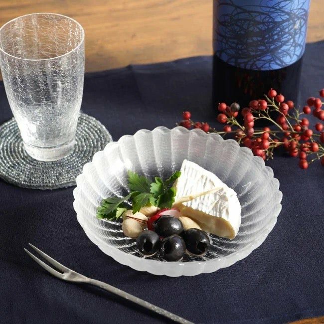 菊の香(きくのか)_ガラス 単品 菊の香 銘々皿〈1枚〉 |皿や鉢など和 菊の香(きくのか)_ガラス 単品 菊の香 銘々皿〈1枚〉 |皿や鉢など和