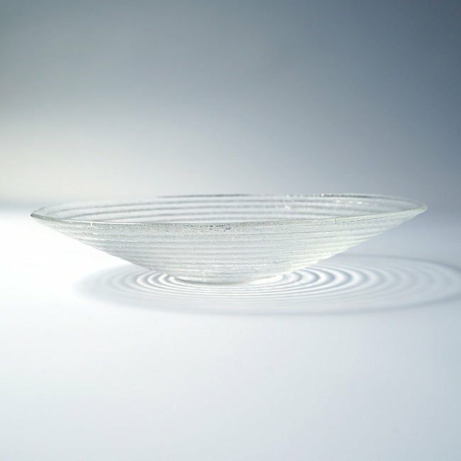 水音（みずおと）_ガラス 単品 水音 麺鉢〈1枚〉 |皿や鉢など和食器の