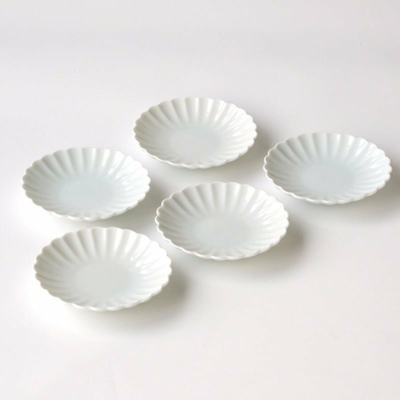 白菊（しらぎく） 白菊 小皿〈5枚〉 美濃焼 |皿や鉢など和食器の通販は
