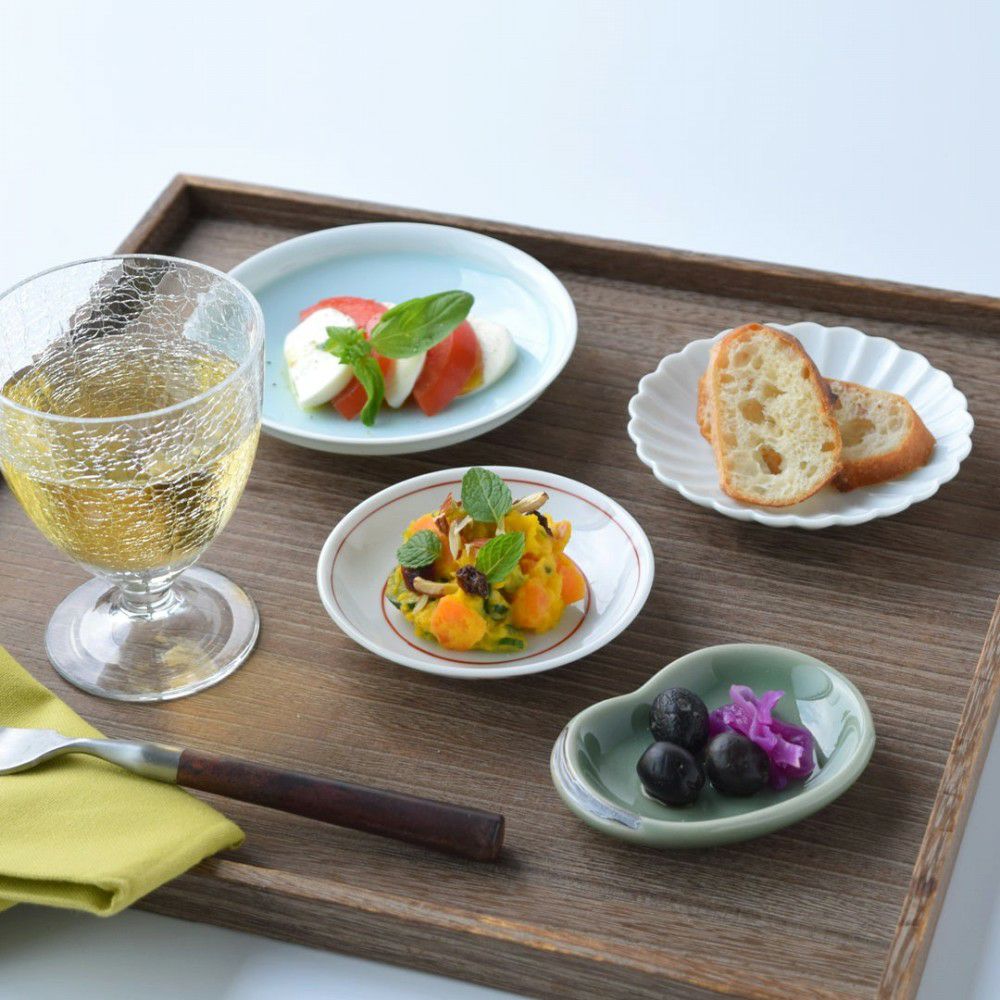 白菊（しらぎく） 白菊 小皿〈5枚〉 美濃焼 |皿や鉢など和食器の通販は